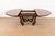 Henredon Italian Provincial Carved Walnut and Burl Wood Pedestal Extension Dining Table, Newly Refinished For Sale In South Bend - Image 6 of 14