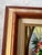 Add a twist of whimsical to your art collection with this vintage oil painting on canvas depicting a monkey dressed in a...
