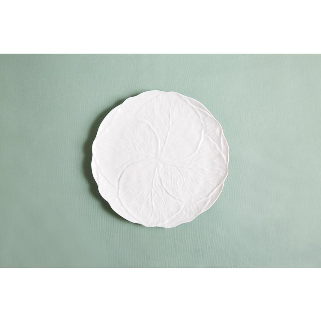 Cabbage Leaf Side Plates, Set of 4 For Sale - Image 10 of 11