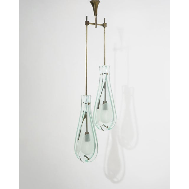 Model 2259/2 Pendant Lamp by Max Ingrand for Fontana Arte, 1960s For Sale - Image 9 of 18