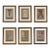 Antique Renaissance, Six Framed Antique Ornament Prints, 20th C. For Sale