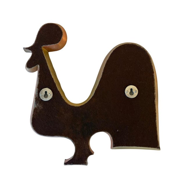 Bronze Rooster by Giovanni Schoeman, 1970s, in Flawless conditions. Designed 1970 to 1979 This piece has an attribution...