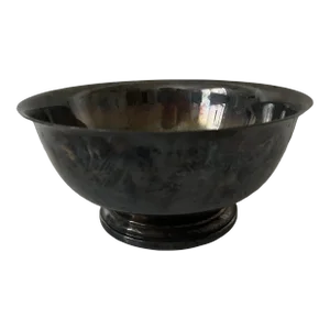 Vintage 1940th Gorham Silverplate Serving Bowl