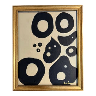 Under the Microscope Contemporary Abstract Expressionist Painting by Bryan Boomershine Framed For Sale