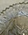 1950s Vintage Clear Pressed Glass Fruit Bowl Embossed Grapes Sawtooth Rim 10" For Sale - Image 5 of 5