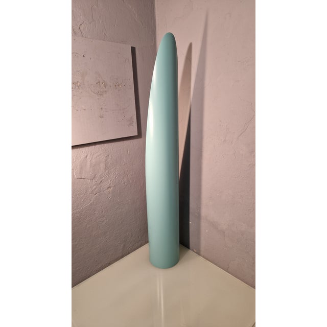 Floor Mirror in Light Blue For Sale - Image 6 of 15