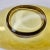 Vintage Pebbled Glass Bowl Large Decorative Pedestal Bubble Recycled Amber For Sale - Image 9 of 11