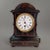 Wood 19th Century French Mantel Clock With Ebonized Wood and Burled Inlay For Sale - Image 7 of 11
