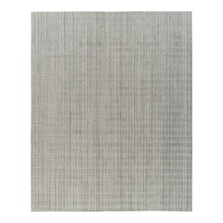 Tartan Green Indoor Outdoor Hand Loomed Polyester Rug, 8' X 10' For Sale