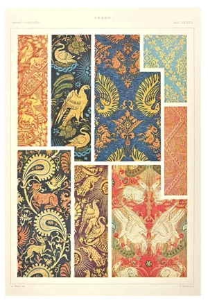 A. Alessio, Arab Decorative Style, Chromolithograph