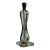 Italian Fontana Arte Attributed Glass Table Lamp For Sale