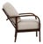 20th Century French Art Deco Upholstered Armchair With Reclining Back For Sale