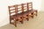 Early 20th Century L. & J. G. Stickley Antique Mission Oak Arts & Crafts Ladder Back Dining Chairs | Set of Four For Sale - Image 5 of 16