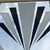 1990s Art Deco Revival Geometric Desing Framed Wall Mirror. For Sale In Miami - Image 6 of 15
