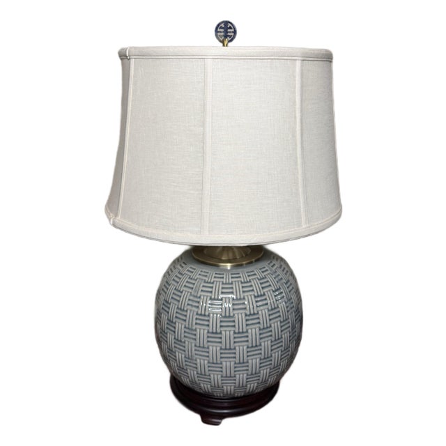 Coastal Blues, Custom Lamp For Sale