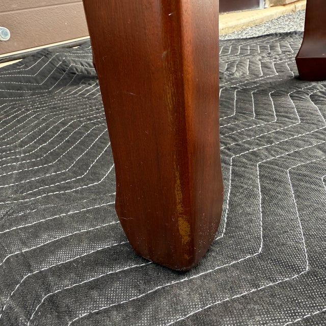 Vintage Rosewood Ming Style Vanity Bench or Ottoman For Sale - Image 10 of 12