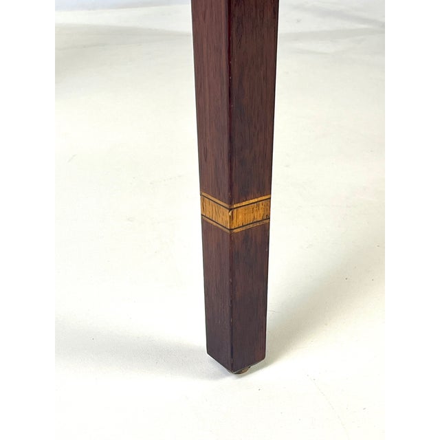 Late 20th Century Federal Style Mahogany Pembroke Table by Henkel Harris For Sale - Image 12 of 16