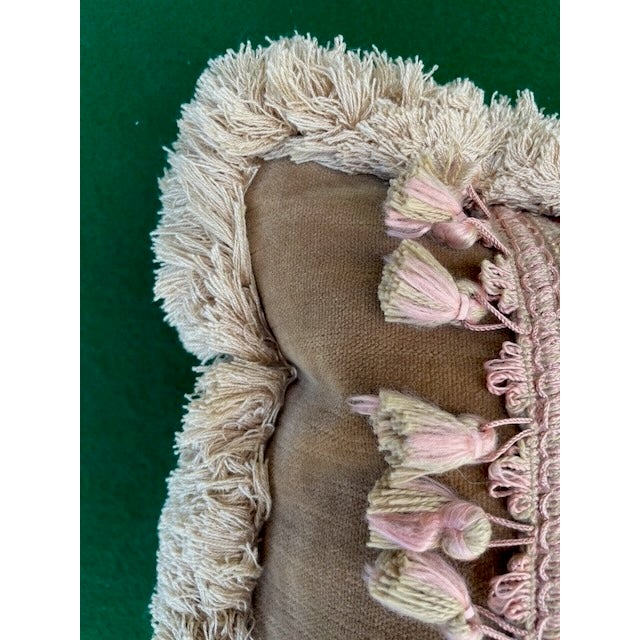 Vintage Needlepoint Pillow For Sale In Los Angeles - Image 6 of 11