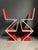 Modern Vintage Zig Zag Chairs, 1980s, Set of 4 For Sale - Image 3 of 7