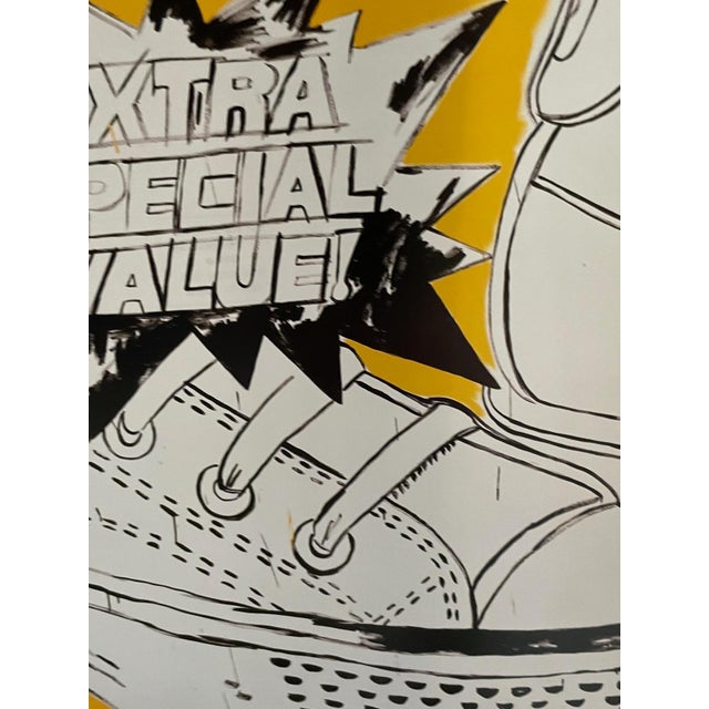 Converse Sneaker Special Value Poster by Andy Warhol, 1985-86 For Sale - Image 3 of 7