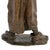 Metal Antique Bronze Youthful Figure Sculpture in Playful Stance For Sale - Image 7 of 8