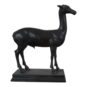 Antique 19th Century Grand Tour Bronze Figure of the Rhodes Deer