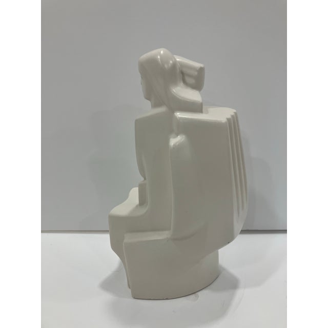 80’s Art Deco Style Figural Sculpture For Sale In Boston - Image 6 of 6