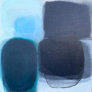 Wallflower (Lagoon) Original Abstract Painting For Sale