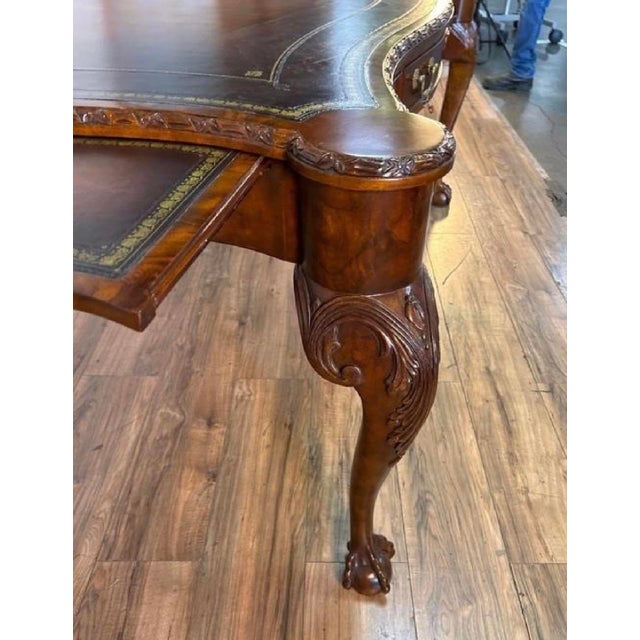 Maitland Smith Leather Top Desk Chairish