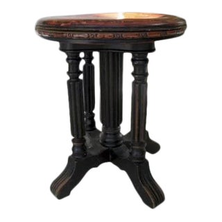 English Regency Painted Stool For Sale