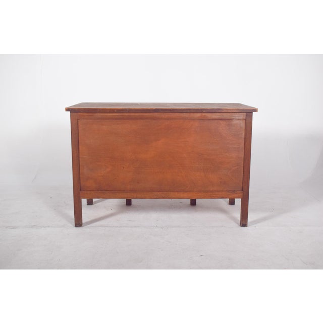 Mid-Century Portuguese Desk in Wood from Olaio, 1950s For Sale - Image 13 of 14