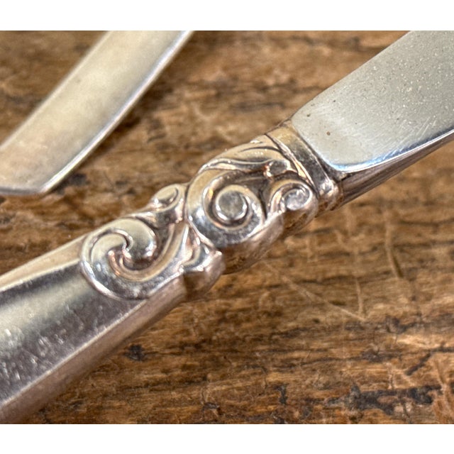 Mid 20th Century Silver Plate Flatware South Seas by Community With Serving Pieces - Service for 8 For Sale - Image 5 of 10