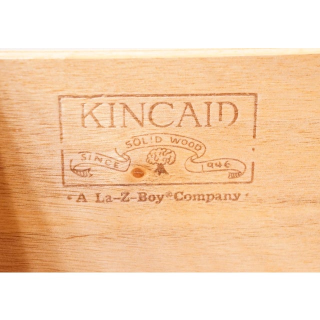 Kincaid Furniture Solid Cherry Traditional Style 39" Media / Clothing Armoire 21-165 For Sale - Image 9 of 14