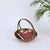 Italian Basket Magazine Rack in Brass, Italy, 1940s For Sale - Image 4 of 18