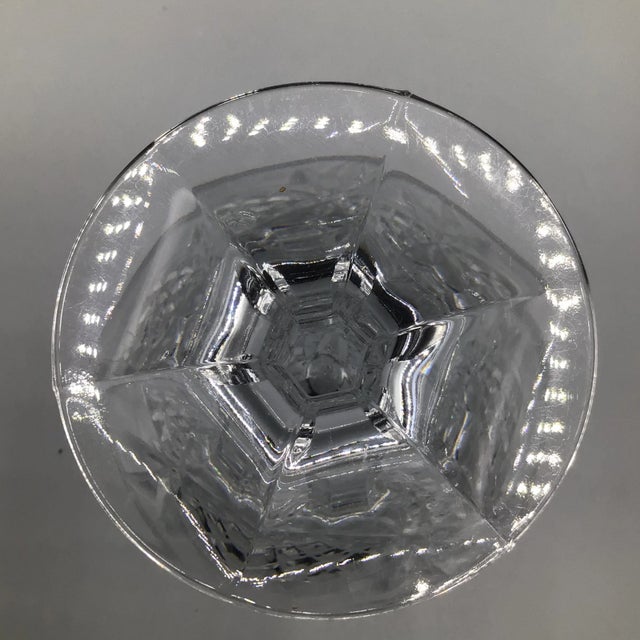 Transparent Dublin Cut Crystal Martini Glass by Godinger - 1 For Sale - Image 8 of 12