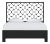 Mar Platform Bed Queen, Black For Sale