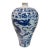 Chinese Ceramic Vase Blue and White Porcelain Plum Vase Hand Painted Drragon Pattern For Sale
