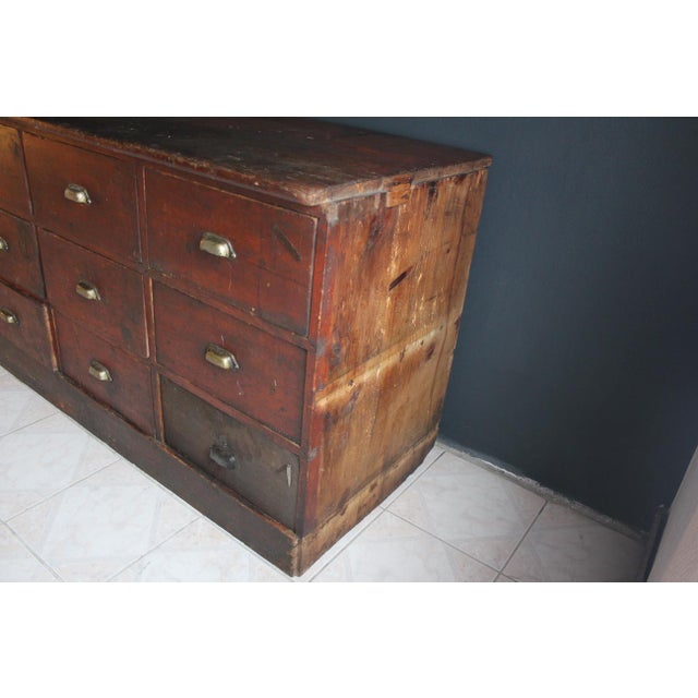 Large Cutlery Trade Cabinet, 1930s For Sale - Image 6 of 14