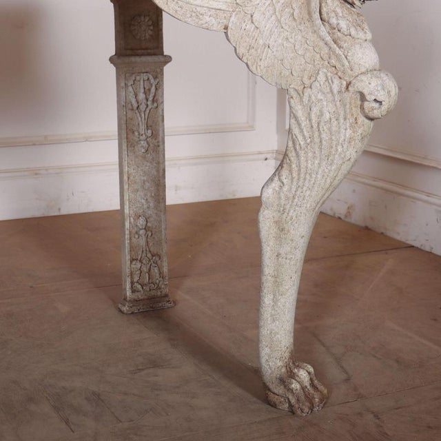 Large Painted Console Tables, Set of 2 For Sale - Image 5 of 13
