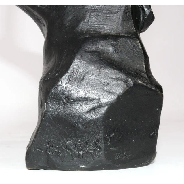 Vintage Ettore Greco Bronze Sculpture For Sale - Image 9 of 10