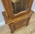 Brown Vintage French Louis Style Oak Grandfather Clock For Sale - Image 8 of 14