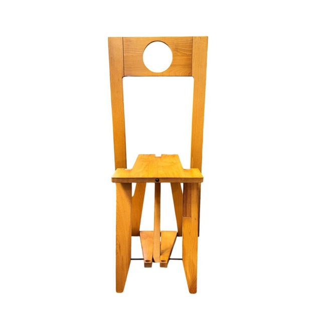 Folding Chair attributed to Roger Tallon, 1970s For Sale - Image 6 of 12