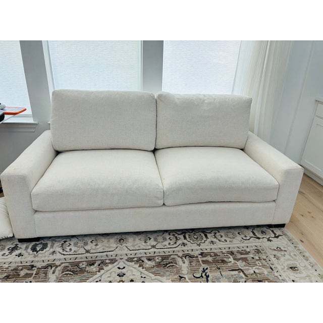 Contemporary Arhaus Remington Sofa in Nomad Snow For Sale - Image 3 of 3