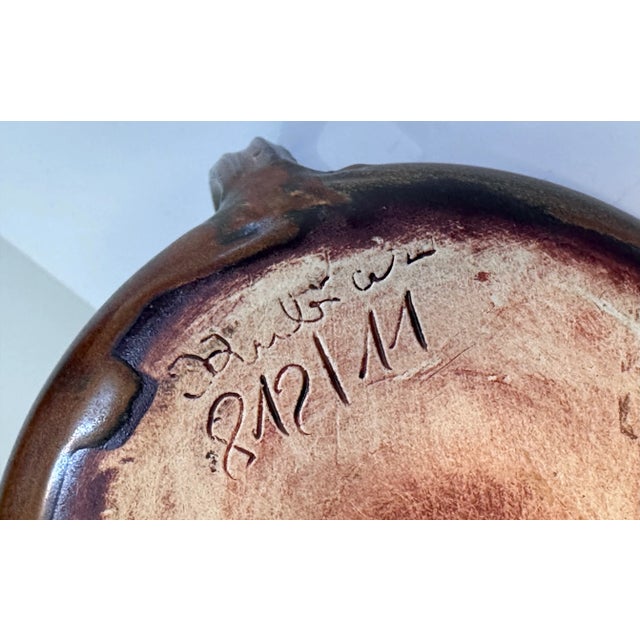 Studio Ceramic Art Jug by Elmar & Elke Kubicek, 1960s For Sale - Image 16 of 17