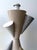 Cream Contemporary Pair of Ceramic Cone Lamps by Antonio Cagianelli, Italy For Sale - Image 8 of 14