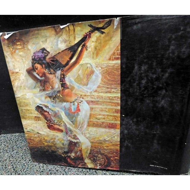 Zhiwei Tu "Untitled" Ballerina Original Oil on Canvas With Custom Framed W/Book For Sale - Image 17 of 18