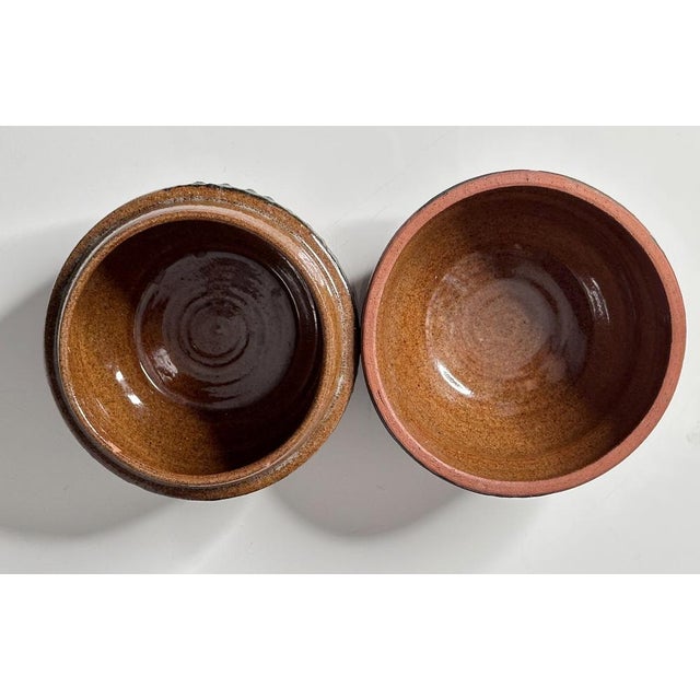 Modernist Spherical Studio Ceramic Art Box from Helma Klett, Germany, 1960s For Sale - Image 10 of 14