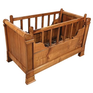 Small Children's Bed in Cherry, 1900 For Sale