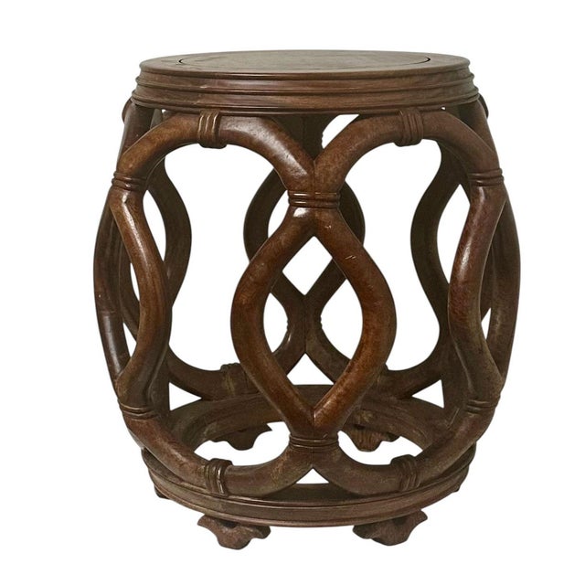 Chinese 1900s Chinese Hardwood Occasional Table For Sale - Image 3 of 4