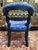 Black Napoleon III Louis Philippe Office Armchair For Sale - Image 8 of 11